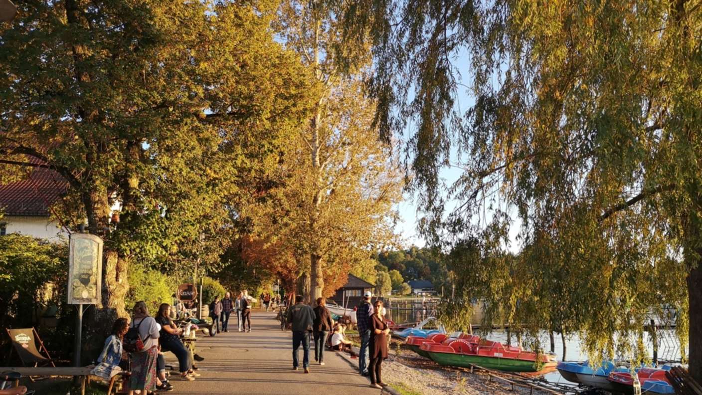 Uferpromenade von Herrsching am Ammersee