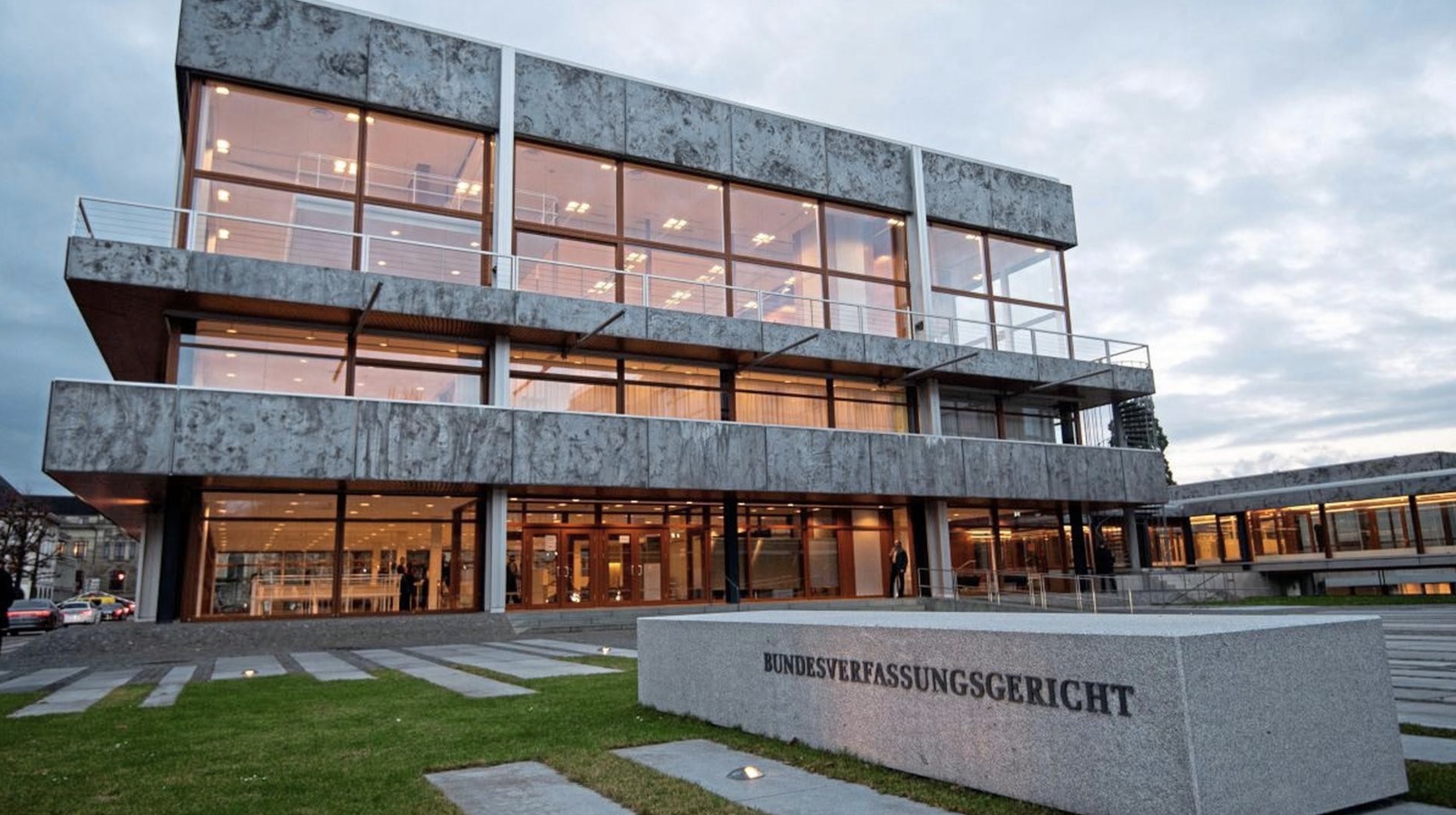 Das Bundesverfassungsgericht in Karlsruhe
