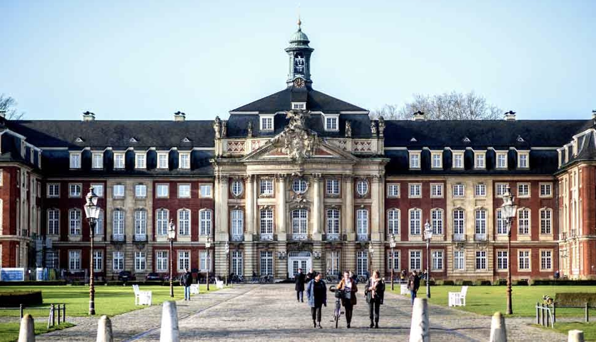 Das Schloss M&uuml;nster, Sitz der Universit&auml;t
