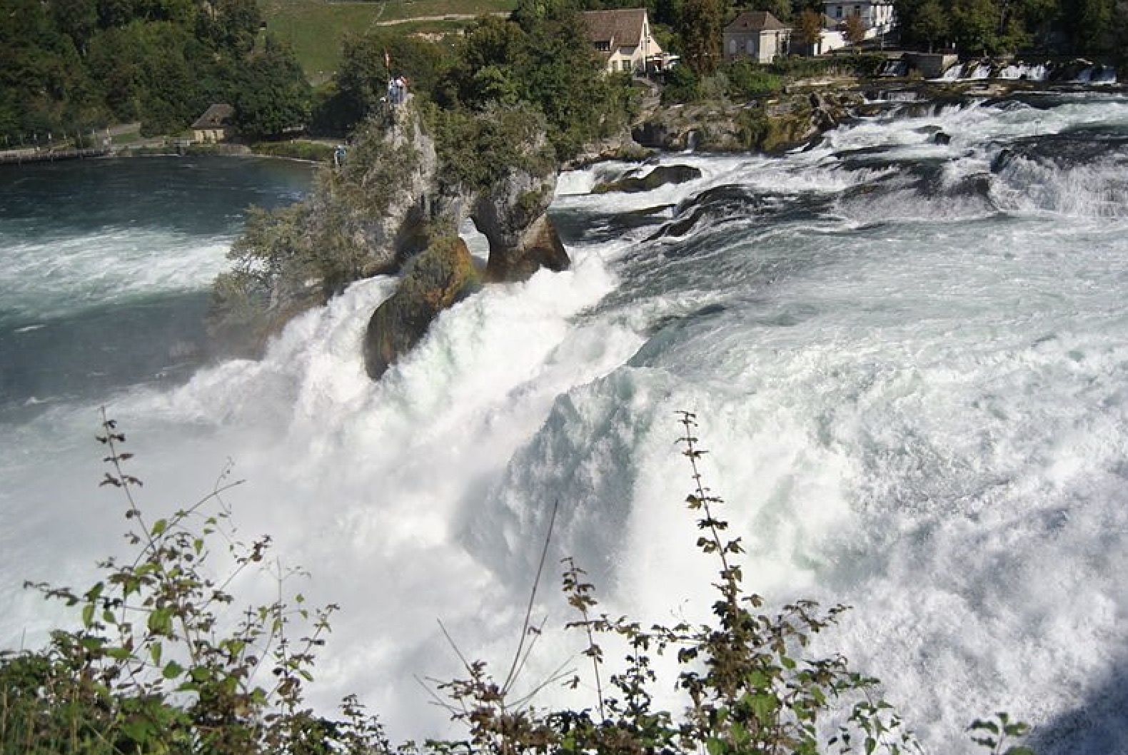 Der Rheinfall bei Schaffhausen